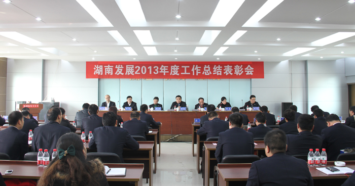 大发在线登录召开2013年度工作总结表彰会