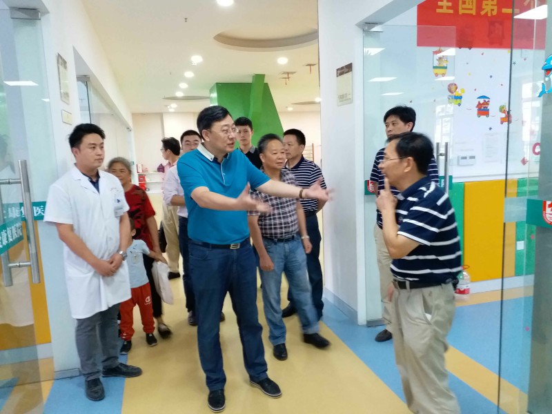 大发（中国）集团苏德辉总经理莅临湘西博爱康复医院调研考察