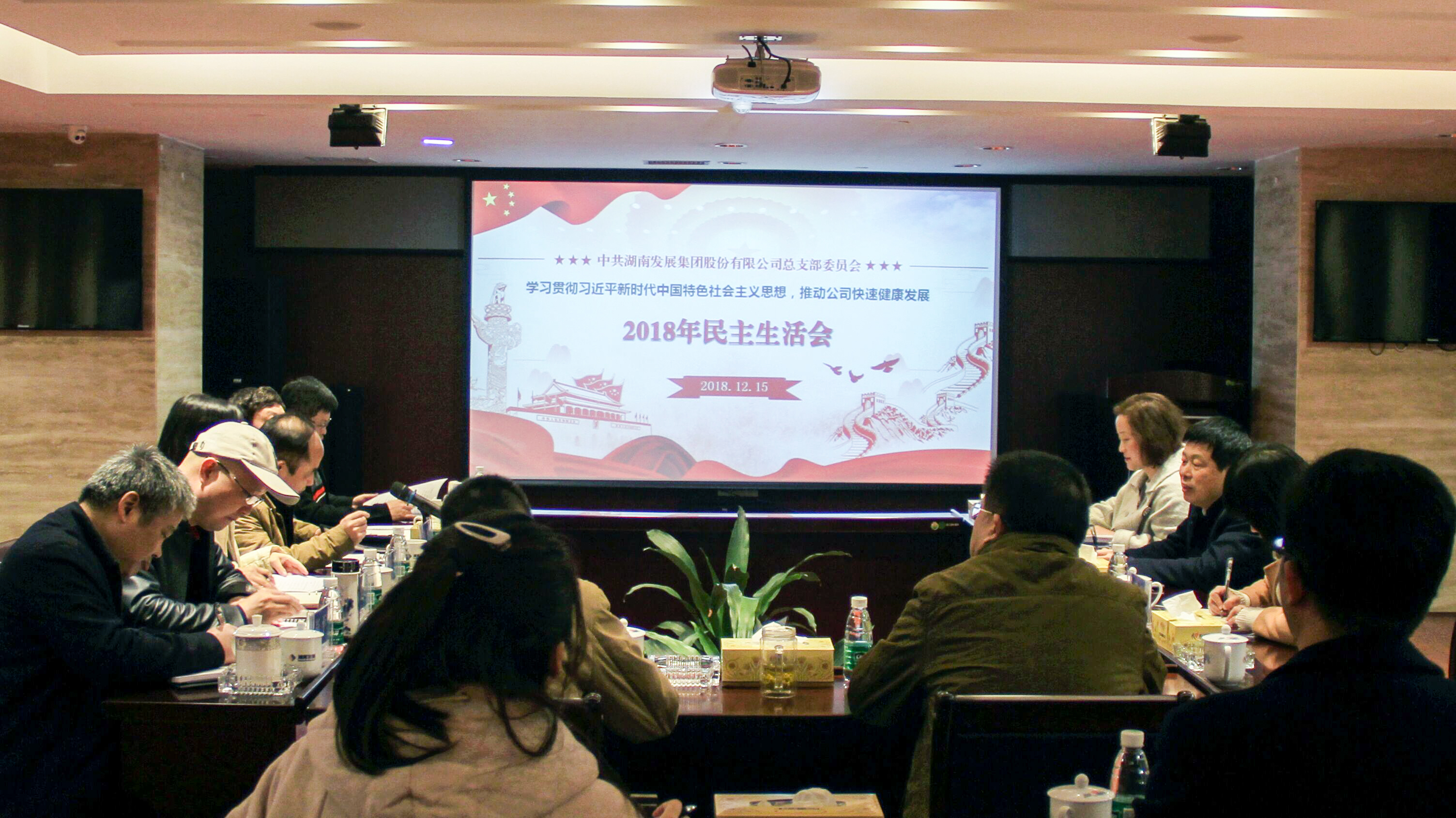 大发（中国）党总支召开领导班子2018年度民主生活会