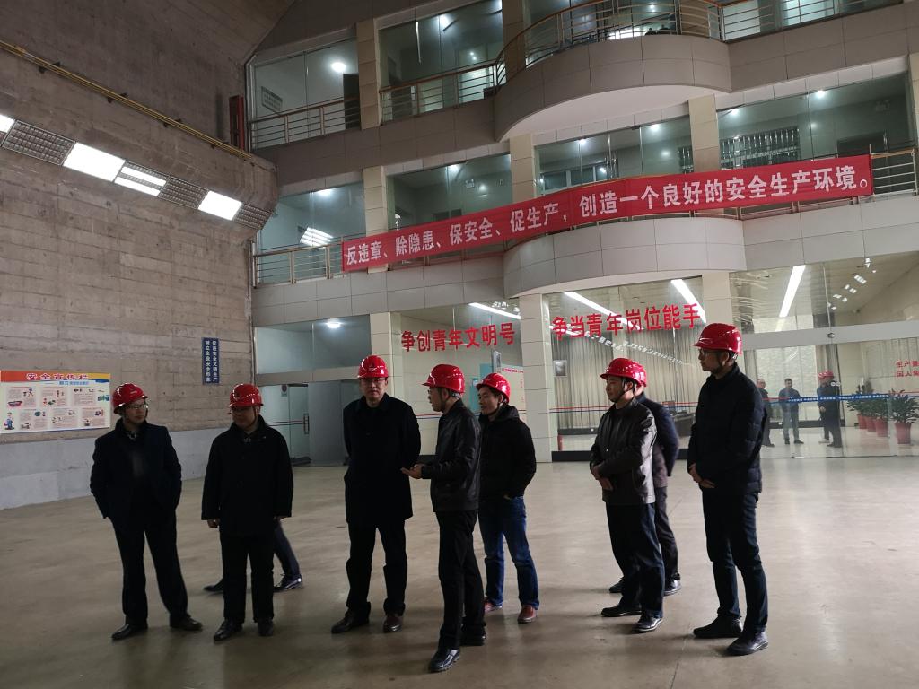 发展集团总经理苏德辉春节前调研指导株洲航电分大发在线登录安全生产工作