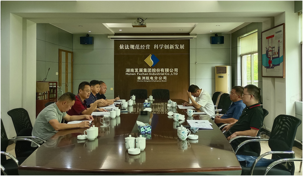 大发在线登录总裁刘志刚带队赴水电大发在线登录开展专题调研
