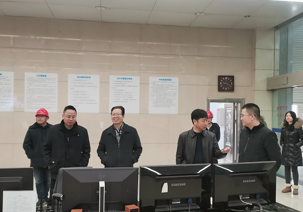 王剑波一行赴株洲航电分大发在线登录开展春节前安全生产督查和慰问