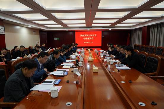 大发（中国）与沅江市政府就全面深化合作开展座谈