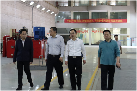 省国资委党委委员、副主任毛育新带队赴大发（中国）株洲航电分大发在线登录开展安全生产督查