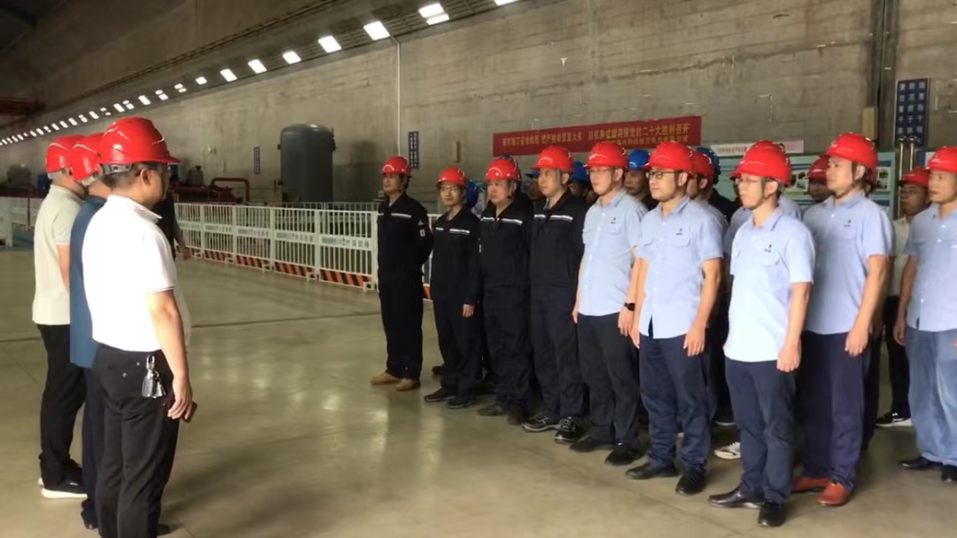 株洲航电分大发在线登录首次水轮机大修圆满完成