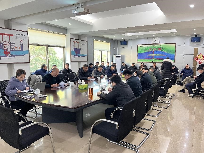 上好“开工第一课” 踏实履职保安全—株洲航电分大发在线登录开展“开工第一课讲安全”活动