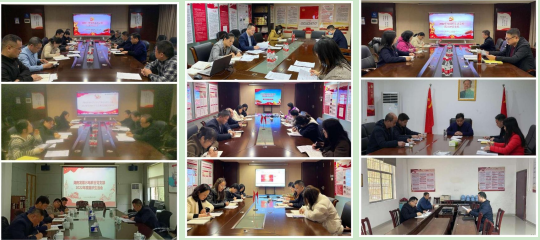 大发在线登录各党支部召开2022年度组织生活会并开展民主评议党员
