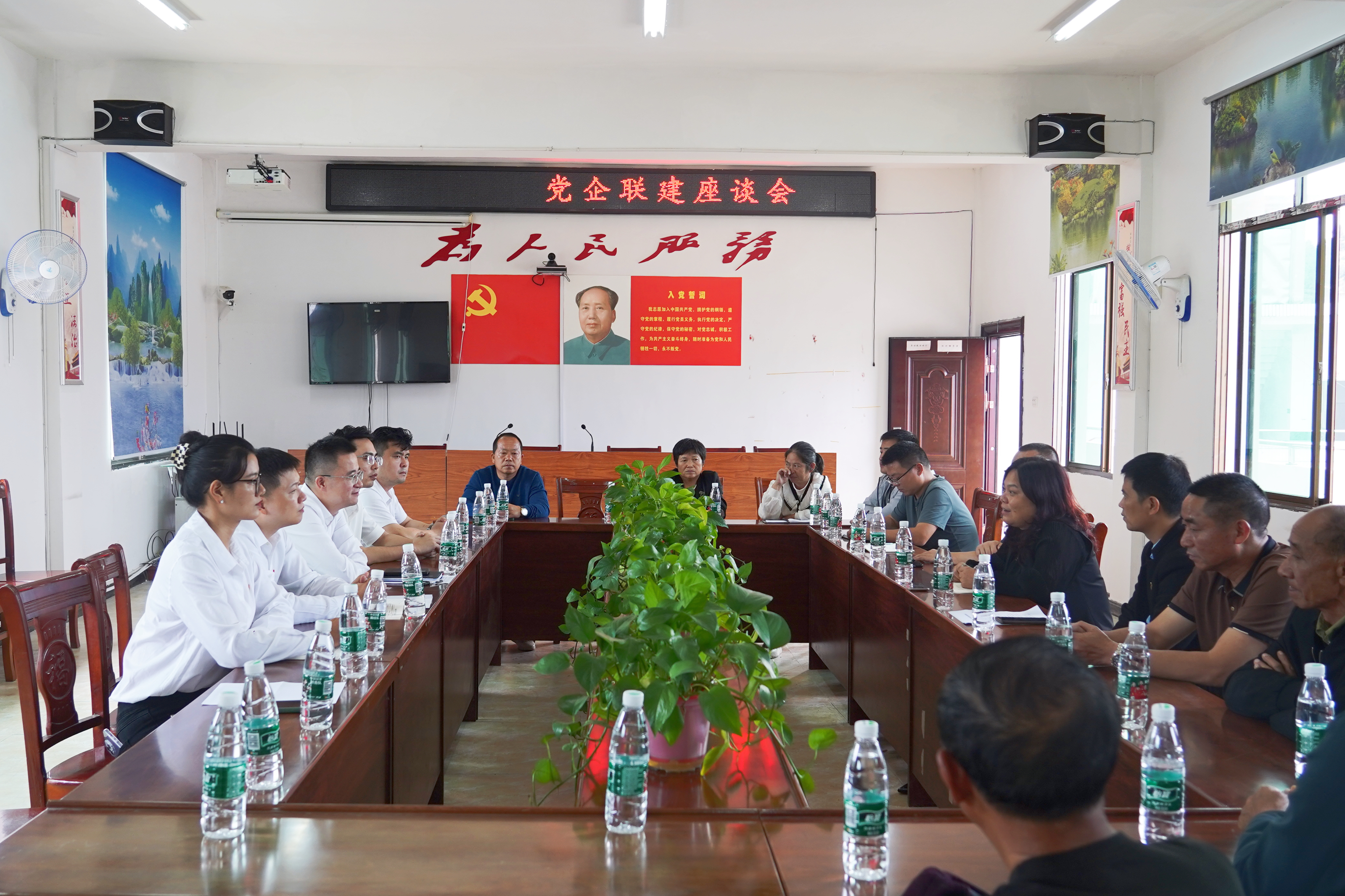 大发（中国）党群综合与人力资源党支部持续推进党建联村活动