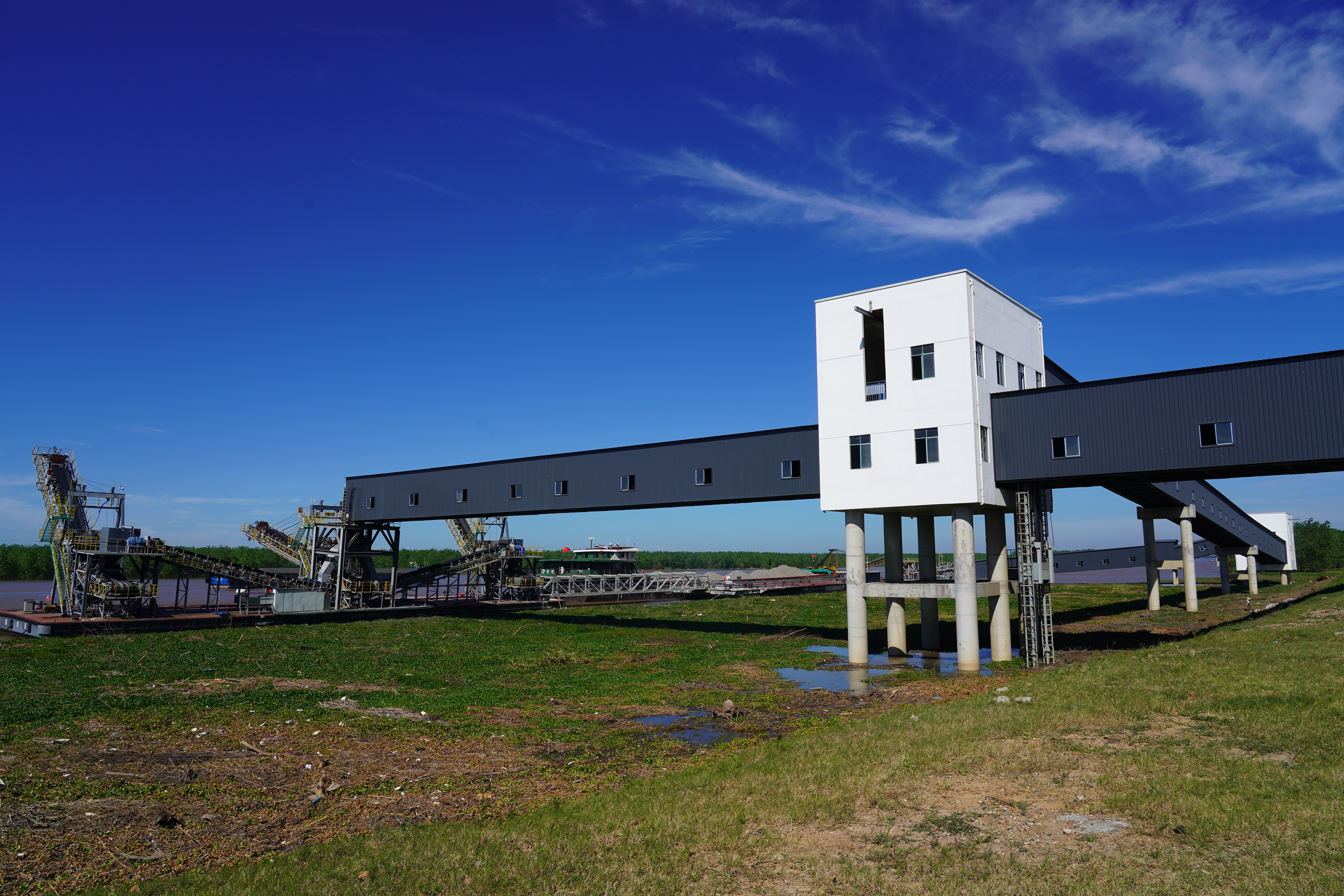 大发（中国）沅江砂石集散中心建设项目顺利通过竣工验收