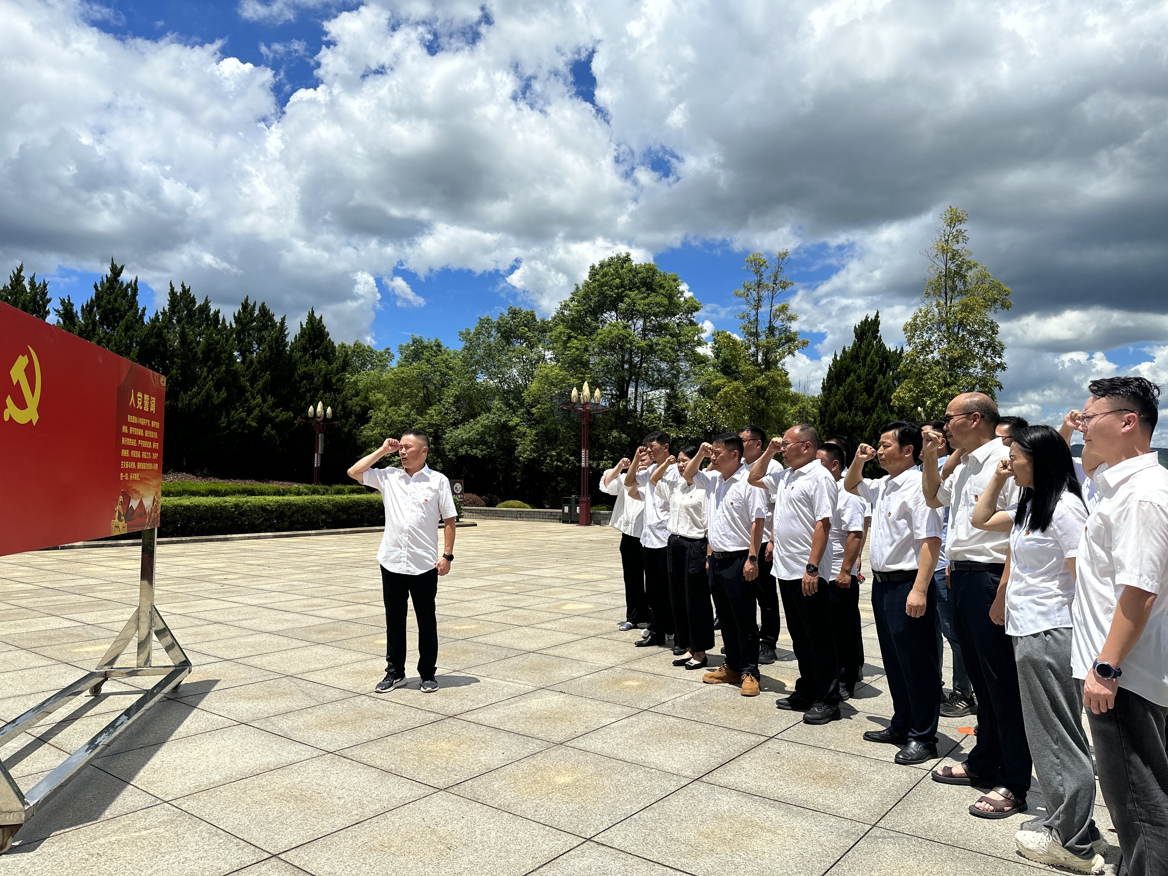大发（中国）水电联合党支部开展“学党纪、守党规，强党性”主题党日活动